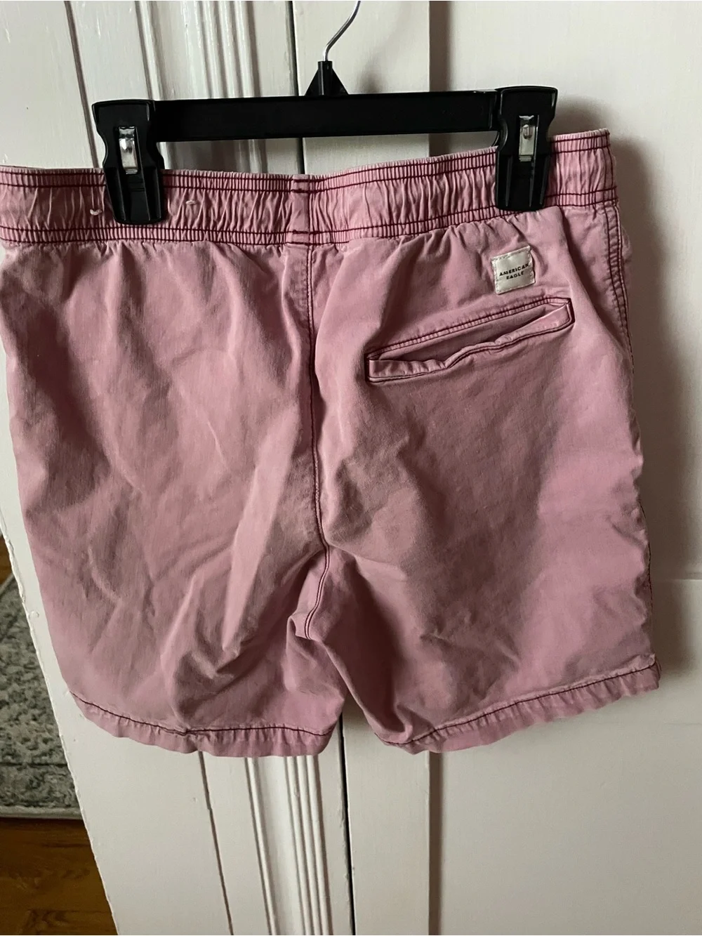 American Eagle Pink Elastic Waist Shorts
